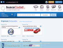 Tablet Screenshot of buscaciudad.com